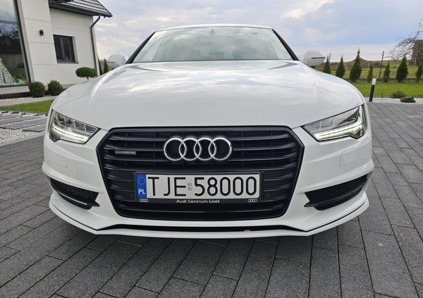 Audi A7 cena 114900 przebieg: 171000, rok produkcji 2015 z Małogoszcz małe 106